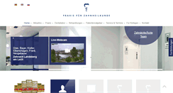 Desktop Screenshot of implantate-landsberg.de